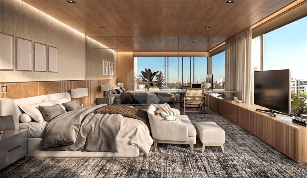 Apartamento com 4 quartos à venda em Moema - SP