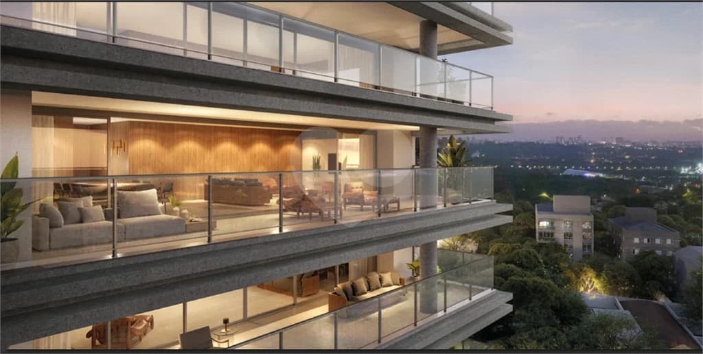 Apartamento com 4 quartos à venda em Alto de pinheiros - SP