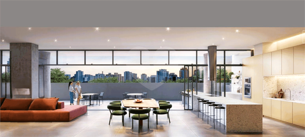 Apartamento com 4 quartos à venda em Alto de pinheiros - SP