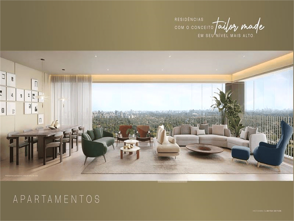 Apartamento com 4 quartos à venda em Cerqueira césar - SP