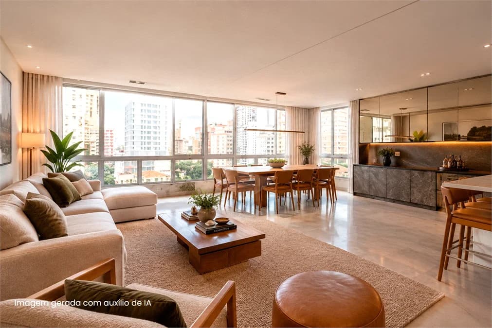 Apartamento com 4 quartos à venda em Cerqueira césar - SP