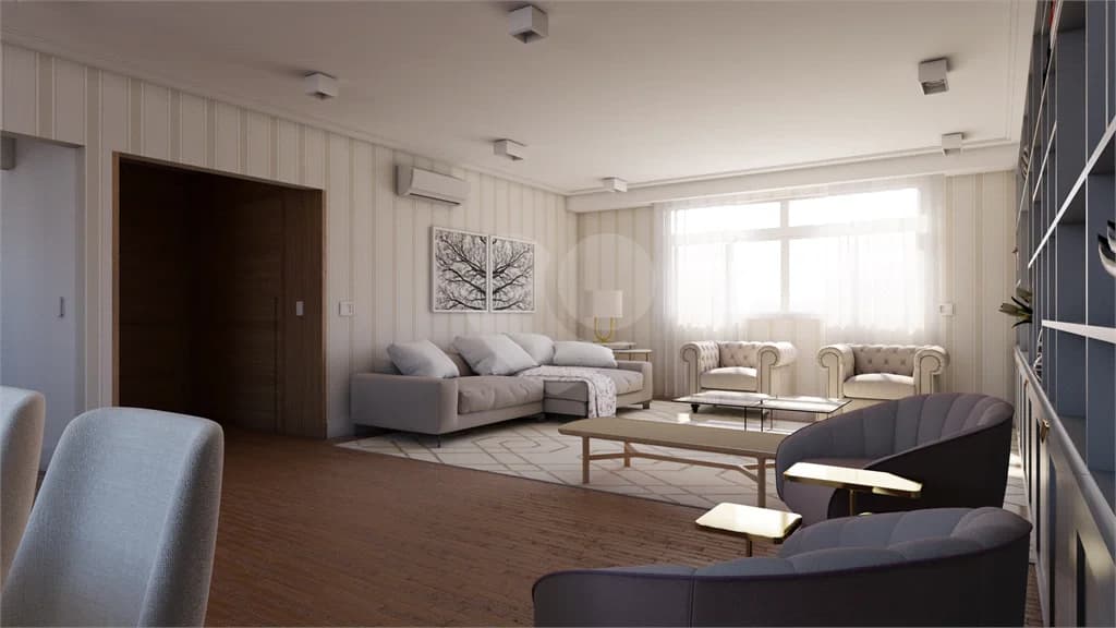 Apartamento com 3 quartos à venda em Cerqueira césar - SP
