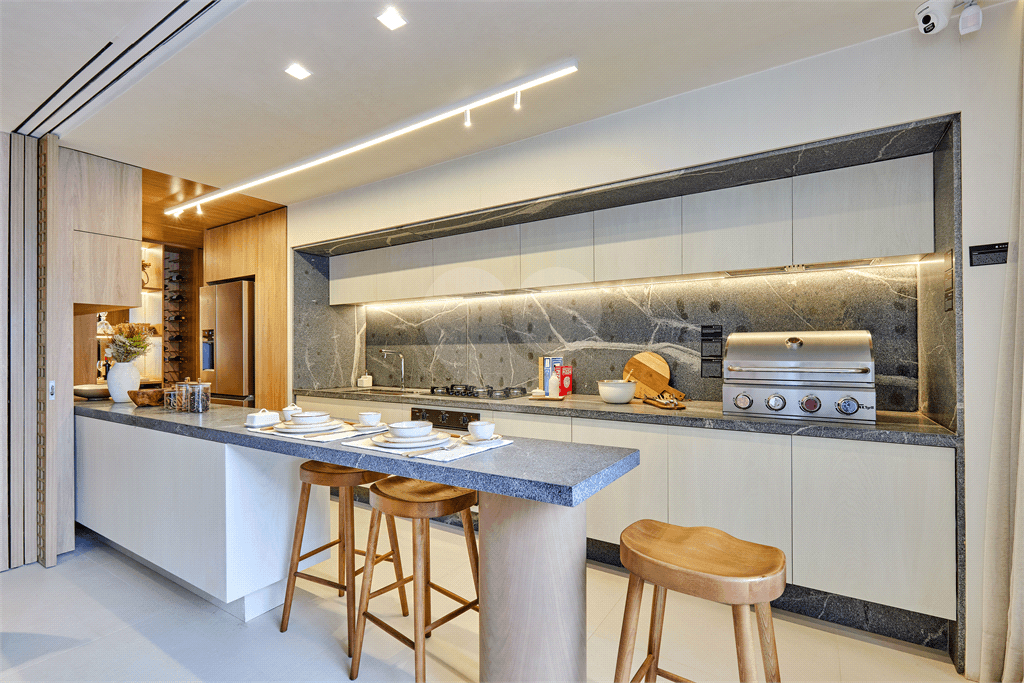 Apartamento com 3 quartos à venda em Cidade monções - SP