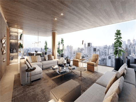 Apartamento com 4 quartos à venda em Jardim paulista - SP