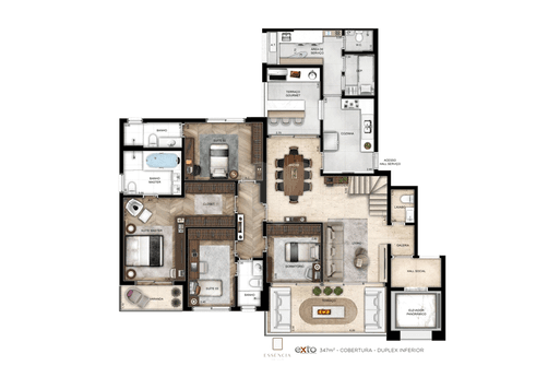 Apartamento com 5 quartos à venda em Vila mariana - SP