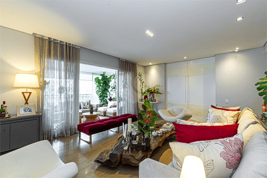 Apartamento com 4 quartos para locação em Indianópolis - SP