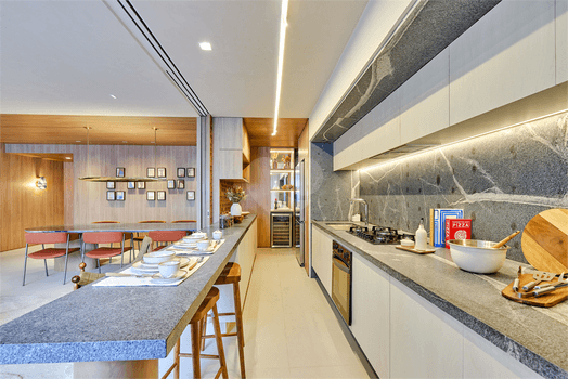 Apartamento com 3 quartos à venda em Cidade monções - SP