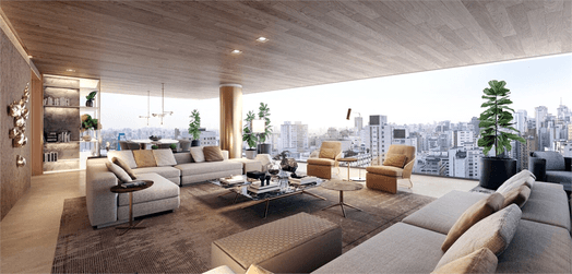 Apartamento com 4 quartos à venda em Jardim paulista - SP