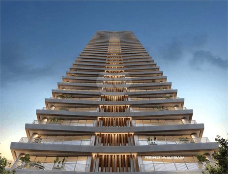 Apartamento com 4 quartos à venda em Brooklin paulista - SP