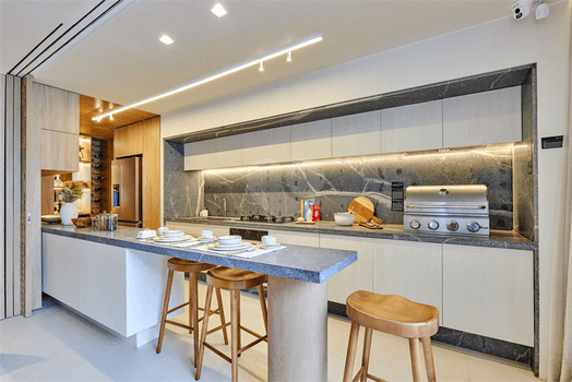 Apartamento com 3 quartos à venda em Cidade monções - SP