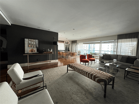 Apartamento com 4 quartos à venda em Itaim bibi - SP